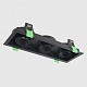 встраиваемый светильник crystal lux clt 069c3 bl