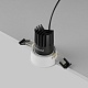 встраиваемый светильник maytoni dip dl115-10w-2.7k-w