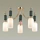 потолочная люстра odeon light classic candy 4861/5c
