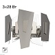 настенный светильник citilux dart cl231431