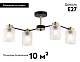 потолочная люстра ambrella light loft traditional tr303324