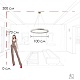 подвесная люстра loft it mondrian 10408/1000