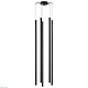 подвесная люстра lightstar tubo l5t747437