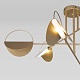 потолочная люстра eurosvet grazia 70148/6 золото smart a062038