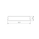 экран arlight floor-w18-2000 opal (пластик) 060248