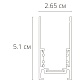 магнитный шинопровод arte lamp linea-accessories a460233