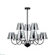 люстра на штанге lumion smoky 6570/9c