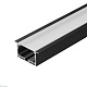 профиль arlight sl-linia62-f-2000 black (by) (алюминий) 062590