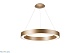 подвесной светодиодный светильник milosh tendence 0688cl-60gd