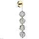 настенный светильник odeon light jemstone 5085/17wl
