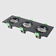 встраиваемый светильник crystal lux clt 002c3 bl v2