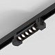 шинопровод накладной skylite hsbl_0002 однофазный 220в-2м, чёрный