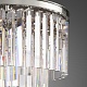 подвесная люстра delight collection 1920s odeon kr0387p-6 chrome/clear