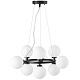 подвесная люстра lumina deco marsiada ldp 6033-9 bk