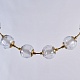 подвесной светильник delight collection od2437a-16 brass/clear