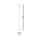 подвесной светильник terrene md13003023-1a chrome delight collection