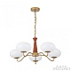 подвесная люстра arte milano napoli 310166/d680/5 bs/wd