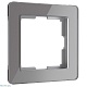 рамка на 1 пост werkel acrylic графит 4690389184833 w0012704