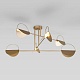 потолочная люстра eurosvet grazia 70148/6 золото smart a062038