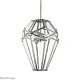 подвесная люстра delight collection kg0809p-8 chrome