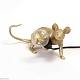 настольная лампа mouse lamp lyie down gold usb seletti