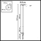 ландшафтный светильник odeon light nature disc 7189/6gla