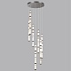 каскадная люстра odeon light l-vision collier 5456/210l