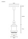 подвесной светильник arte lamp electra a7002sp-1pb