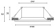 встраиваемый светильник hesby lighting glow hsbl_0102