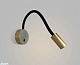 гибкое бра italline de-316 bronze