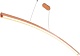 подвесной светильник mizi'en slim mz31505-1200b-orange