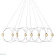 подвесной светильник delight collection 7282p/l8