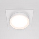 встраиваемый светильник maytoni technical hoop dl086-gx53-sq-w