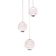 подвесной светильник elliot diamante md20001012-3a chrome delight collection