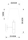 бра arte lamp robert a5066ap-1bk