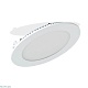 встраиваемый светодиодный светильник arlight dl-142m-13w warm white 020110
