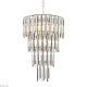 подвесная люстра delight gigi km0931p-13 nickel
