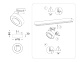 трековый однофазный светильник ambrella light track system gl6868
