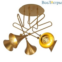 Потолочная люстра Mantra Jazz Pintura Oro 6352