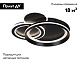 потолочная люстра ambrella light acrylica disk fa8515