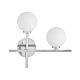 бра lumina deco marsiada ldw 6033n-2 rt chr