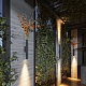 уличный настенный светильник odeon light nature jug 7141/12wl