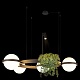 подвесной светодиодный светильник loft it jardin 10121/4 dark grey
