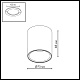 потолочный светильник odeon light hightech brim 7139/12cl
