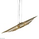 подвесной светильник delight collection 68069 p68069-2 antique brass