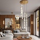 каскадная люстра odeon light l-vision collier 5455/210l