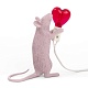 настольная лампа mouse lamp love edition usb seletti