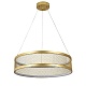 подвесная люстра indigo solido 10022/1p gold v000112l
