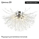 потолочная люстра lussole davie lsp-8780