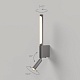 настенный светильник elektrostandard sarca 4690389204593 40111/led a066402